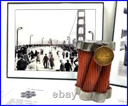 Golden Gate Bridge Suspension Cable STRANDS OF HISTORY 1936-1976 San Francisco