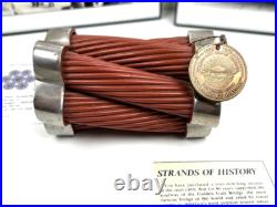 Golden Gate Bridge Suspension Cable STRANDS OF HISTORY 1936-1976 San Francisco