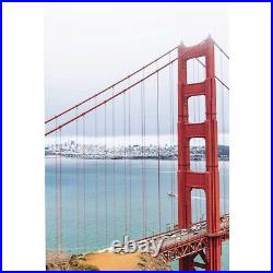 Golden Gate Bridge Wall Art Print, Close Up, San Francisco Fine Art Photography