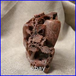 Golden Gate Exposition San Francisco World's Fair Souvenir Soapstone Brush Pot