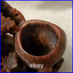 Golden Gate Exposition San Francisco World's Fair Souvenir Soapstone Brush Pot