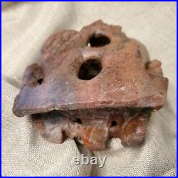 Golden Gate Exposition San Francisco World's Fair Souvenir Soapstone Brush Pot