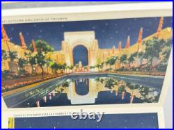 Golden Gate International Expo Lithographic 16 cards night scene San Francisco