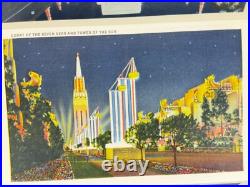 Golden Gate International Expo Lithographic 16 cards night scene San Francisco