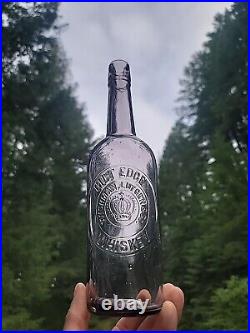 Great Pre Pro Western Whiskey? Lavender San Francisco California Liquor Bottle