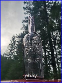 Great Pre Pro Western Whiskey? Lavender San Francisco California Liquor Bottle