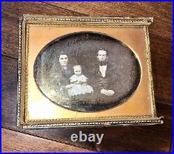Half Plate Daguerreotype ID'd Politician & Gold Rush Miner California Rare 1850s