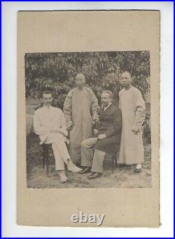Handsome Young Chinese Servants With White Men Snapshot Rare Handsome Young Chinese Servants With White Men Snapshot Rare
