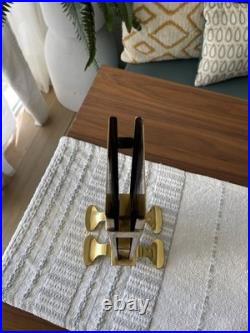 Handwrought DIRK VANERP San Francisco California MCM Brass Decor