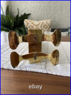 Handwrought DIRK VANERP San Francisco California MCM Brass Decor