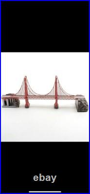 Hawthorne Village Golden Gate Bridge with Box & Certificate -Rare Collectible Gift
