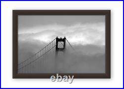 Highsmith Golden Gate Bridge With Fog Rolling Over It San Francisco California