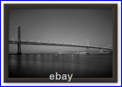 Highsmith San Francisco Oakland Bay Bridge at Dusk San Francisco California
