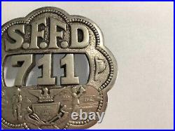 Historic San Francisco Fire Department Badge California SFFD Vintage