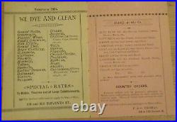 INTEREST TO LADIES & GENTLEMAN 1889 San Francisco Advert ALARM BOX LOCATIONS