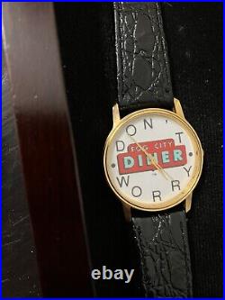 Image FOG CITY DINER San Francisco, California Wrist Watch. Vintage. Rare