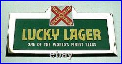 Irtp Nos Lucky Lager Beer Toc Sign San Francisco, Los Angeles. Calif