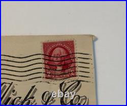 JA61 1932 Kwong Yick & Co. San Francisco California Suey Wo Mail Postal Cover 2c