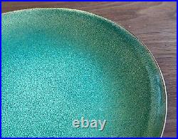 Jade Snow Wong San Francisco California Enamel Copper Vessel Bowl Dish Vtg Mcm