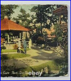 Japanese Tea Garden San Francisco, CA. Used Post Card/Posted 3/22/1917