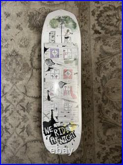 Jay Howell Skateboard San Francisco California We Ride At Night 32x8.5