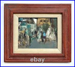 Jean Kalisch -California Mid Century Modern San Francisco Cityscape -ca 1960s