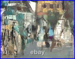Jean Kalisch -California Mid Century Modern San Francisco Cityscape -ca 1960s