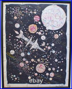 Jere Loughlin San Francisco California Artist, Dated 1978 number 4/50