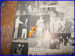 Johnny Mathis/lee Mariwether Origin 1952 Washington High School Yearbook/calif