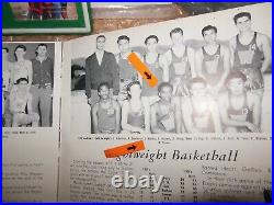 Johnny Mathis/lee Mariwether Origin 1952 Washington High School Yearbook/calif