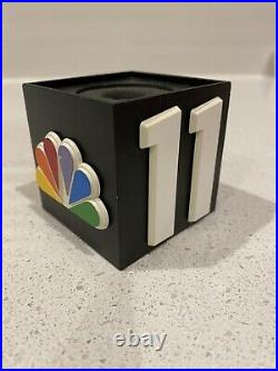 KNTV 11 News NBC Bay Area 3D Mic Flag Cube San Francisco California