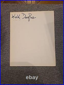 Kirk Douglas Vintage Photograph Portrait by Edward Carroll 11 by 14 ca 1962 SGN Kirk Douglas Vintage Photograph Portrait by Edward Carroll 11 by 14 ca 1962 SGN