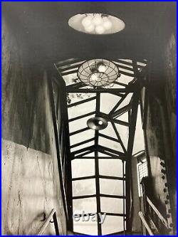 LEONARD SUSSMAN Signed NEW YORK CITY SUBWAYS 1977 Skylight GELATIN SILVER PRINT LEONARD SUSSMAN Signed NEW YORK CITY SUBWAYS 1977 Skylight GELATIN SILVER PRINT