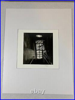 LEONARD SUSSMAN Signed NEW YORK CITY SUBWAYS 1977 Skylight GELATIN SILVER PRINT