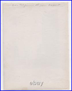 Large Original 1906 San Francisco Earthquake Photo California Street from DuPont