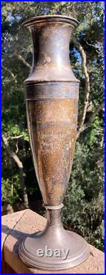 Large San Francisco California Diamond Jubilee Parade 1925 Sterling Trophy