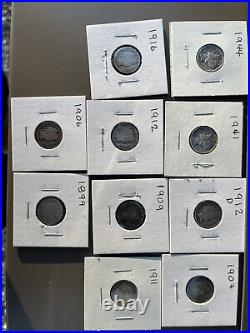 Large ungraded Coin lot 1800's and early 1900's