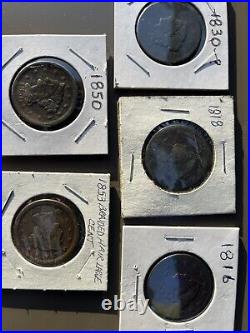 Large ungraded Coin lot 1800's and early 1900's