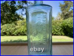 Liebig Dispensary Drug Bottle Aqua San Francisco, California Rare Drug Bottle Liebig Dispensary Drug Bottle Aqua San Francisco, California Rare Drug Bottle