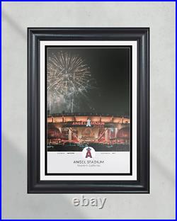 Los Angeles Angels Angel Stadium Framed Print