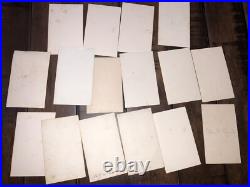 Lot of 16 1860s CDV Photos California Stockton Vallejo San Francisco Canon City