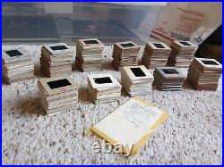 Lot of 445 Vintage Film Photo Slides Marian Zimmerman Cali History Eph Americana