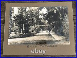 Lot of 6 Antique California Elias Lucky Baldwin House Casino Original Photos