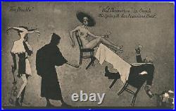 MAYNARD DIXON BAUBLE MURAL Defunct BOHEMIAN COPPA's CAFE SAN FRANCISCO c 1905 MAYNARD DIXON BAUBLE MURAL Defunct BOHEMIAN COPPA's CAFE SAN FRANCISCO c 1905