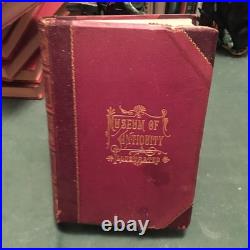 MUSEUM OF ANTIQUITY ILLUSTRATED A Description of Ancient Life 1884 Very Good