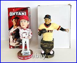 Masanori Murakami 2014 Giants Statue Figure + Shohei Ohtani 2022 Bobblehead SGA