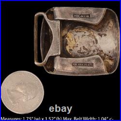 Mechanics Institute San Francisco California Institutions 1950s Vtg Belt Buckle