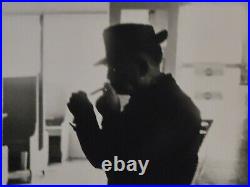 Mid Century Atmospheric Photo Noir Silhouette Man in Bar C. 1950 San Francisco Mid Century Atmospheric Photo Noir Silhouette Man in Bar C. 1950 San Francisco