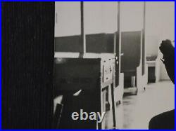 Mid Century Atmospheric Photo Noir Silhouette Man in Bar C. 1950 San Francisco Mid Century Atmospheric Photo Noir Silhouette Man in Bar C. 1950 San Francisco