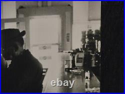 Mid Century Atmospheric Photo Noir Silhouette Man in Bar C. 1950 San Francisco Mid Century Atmospheric Photo Noir Silhouette Man in Bar C. 1950 San Francisco